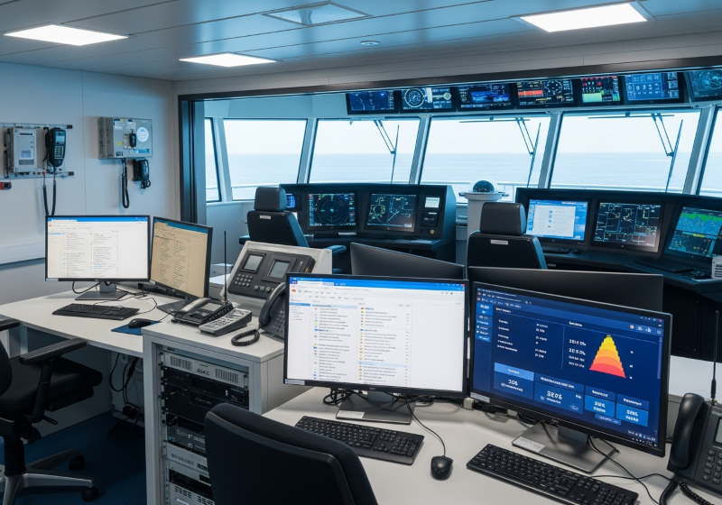 Maritime vessel email communication solutions